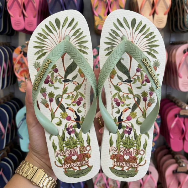 Chinelo Havaianas Farm - Floresta Doce