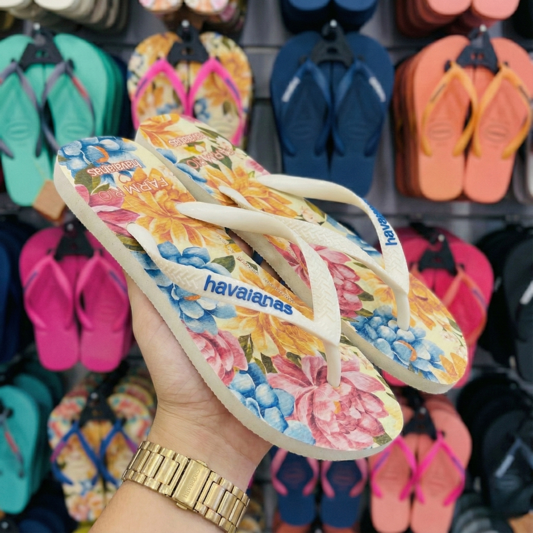 Chinelo Havaianas Farm - Floral Beca - Imagem 3