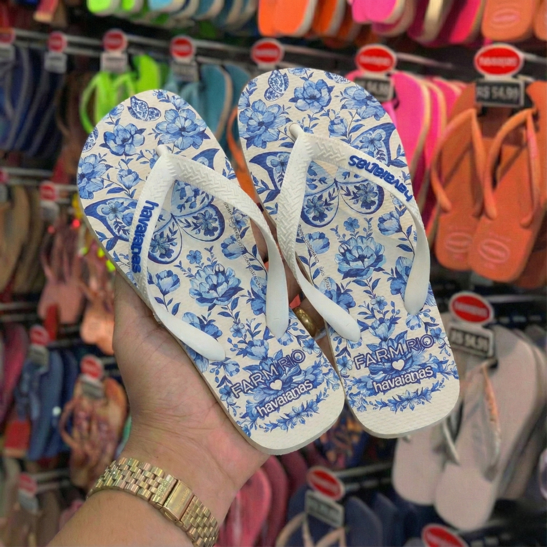 Chinelo Havaianas Farm - Jardim de Porcelana - Imagem 3