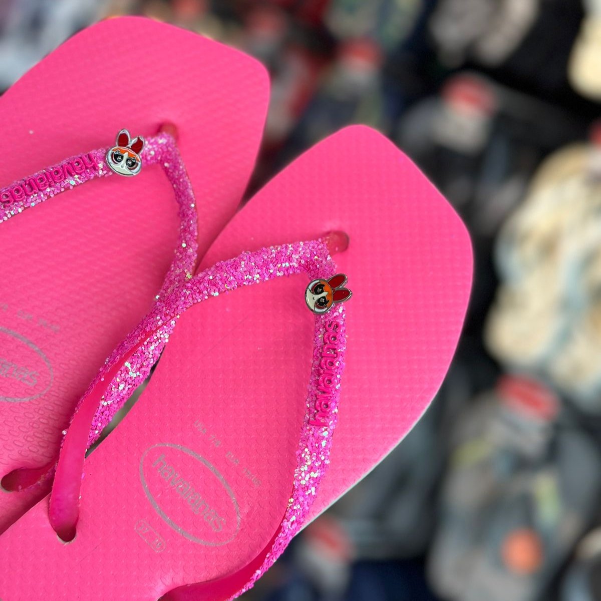Chinelo Havaianas Slim Square Feminino - Florzinha (Meninas Super Poderosas) - Imagem 2
