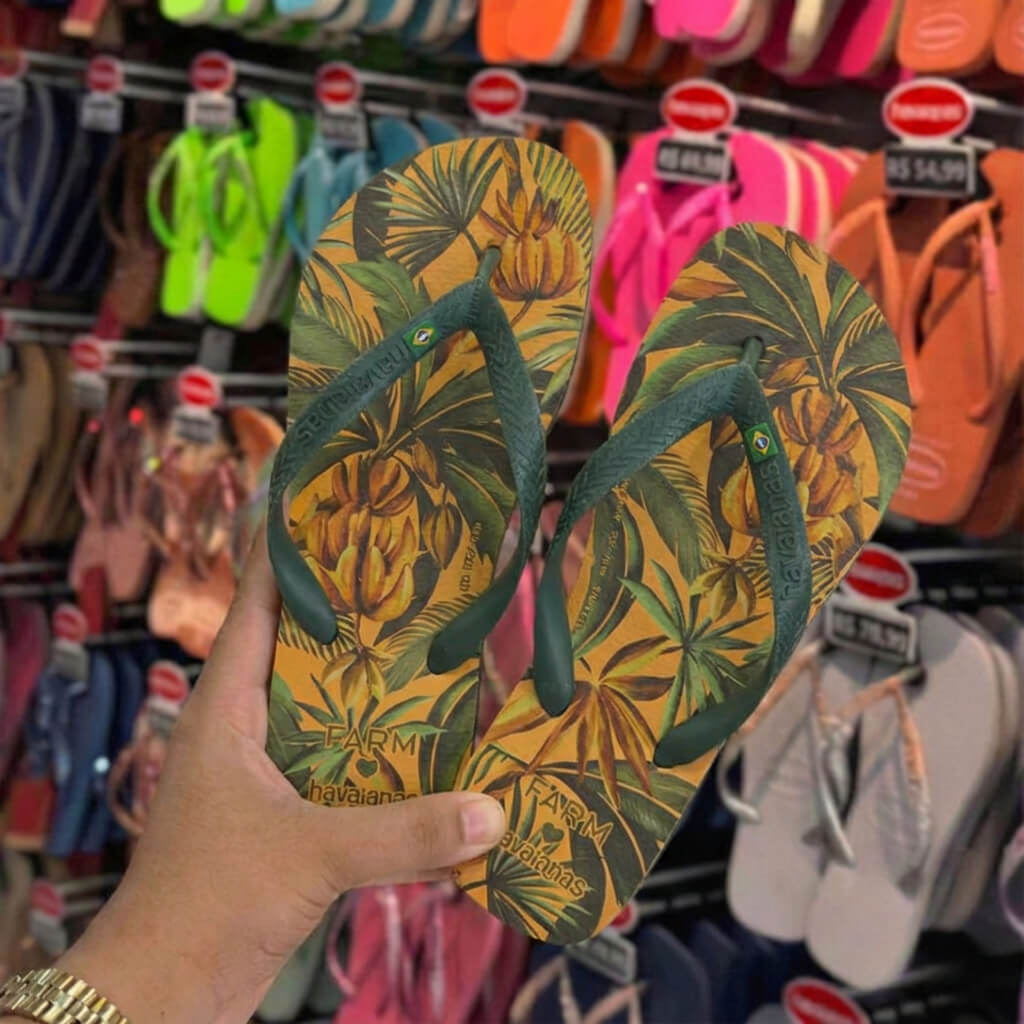 Chinelo Havaianas Farm - Bananarte