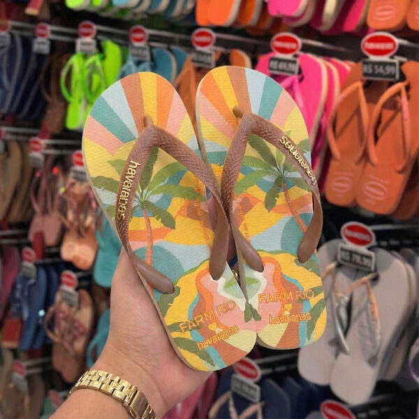 Chinelo Havaianas Farm - Paisagem Carioca