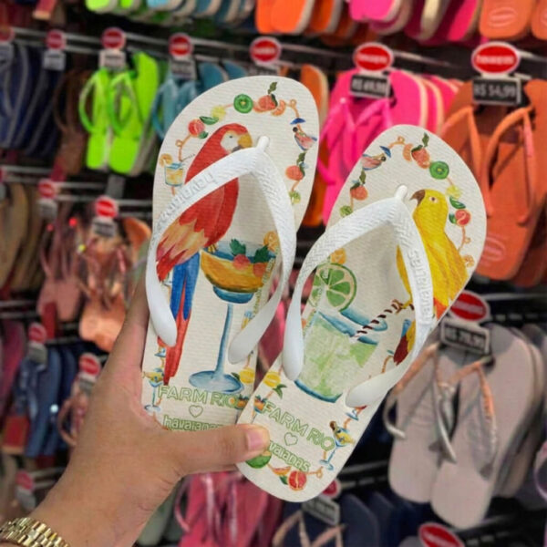 Chinelo Havaianas Farm - Coquetel Tropical