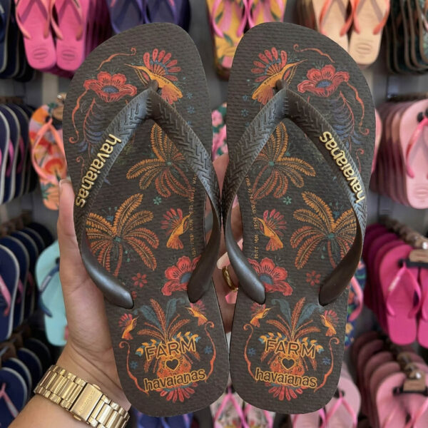 Chinelo Havaianas Farm - Jardim Clássico