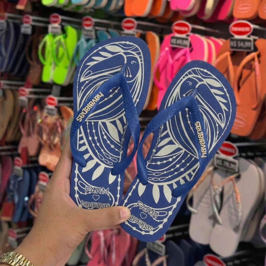 Chinelo Havaianas Farm - Rendeira