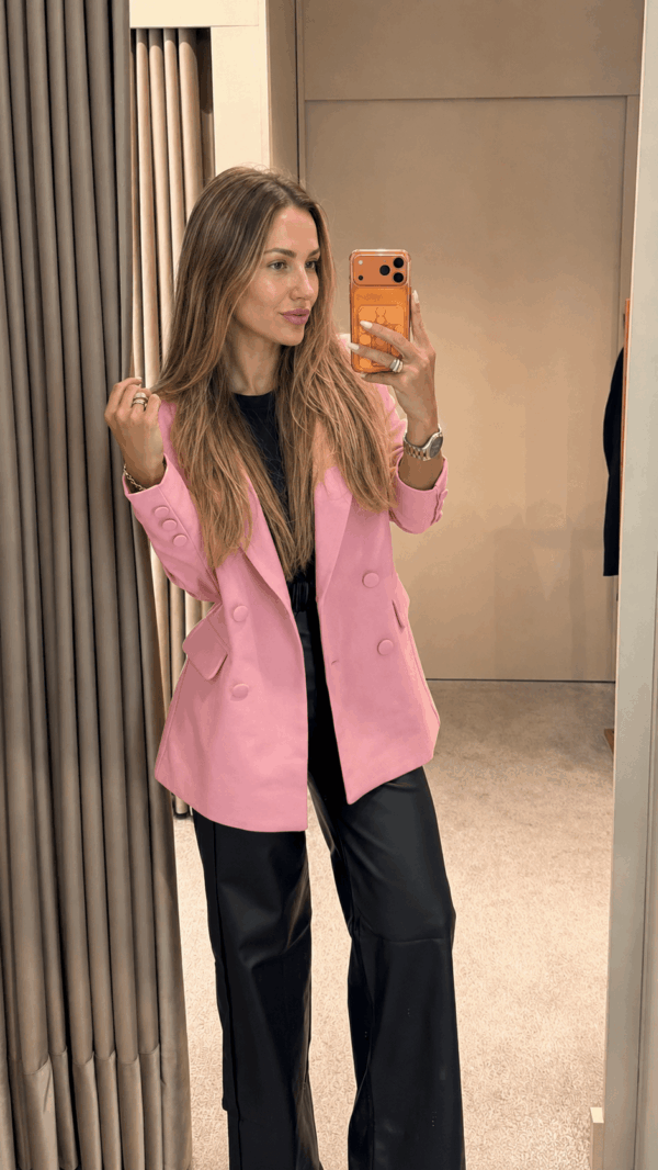 Conjunto Blazer Rosé